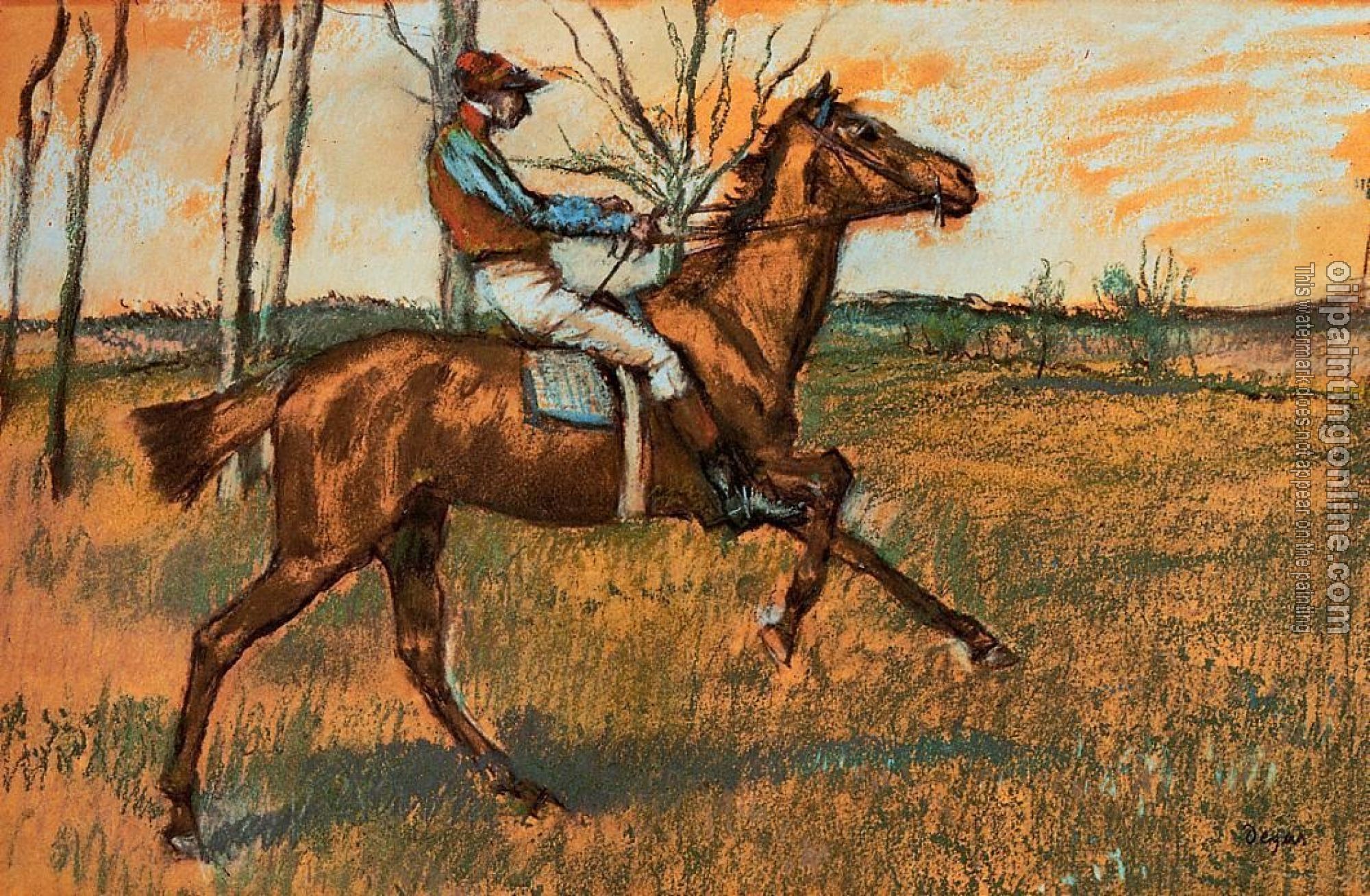 Degas, Edgar - The Jockey